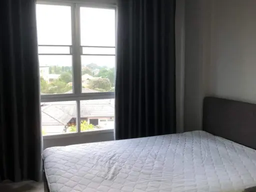 For rent, D Condo Campus Kamphaeng Saen, east head, garden view, don't miss it !!