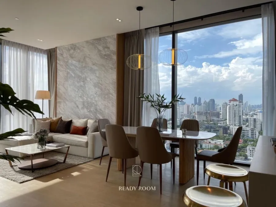 Condo for rent, The Strand Thonglor, 2 bedrooms, 2 bathrooms, fully furnished, good location, convenient transportation, book now