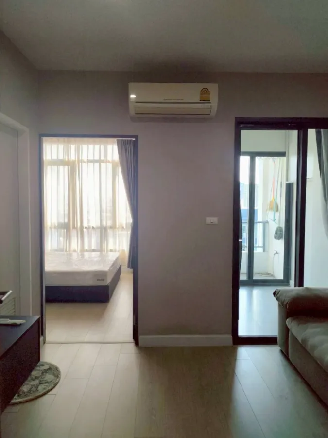 Condo for rent, Metro Sky Prachachuen, 22nd floor, pool view, beautiful room, ready to move in, just drag your bag.