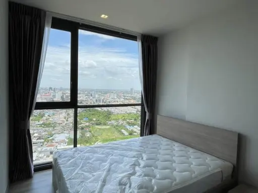 Condo for rent, The Line Wongsawang, 32nd floor, very beautiful view, very nice to live in. You can only move in. Urgent. images