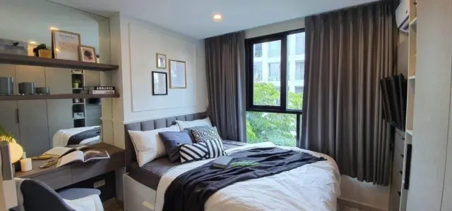 ขายThe Cube Premium Ratchada 32 ห้องมุม แต่งครบ พร้อมหิ้วกระเป๋าเข้าอยู่เลย จองด่วน images