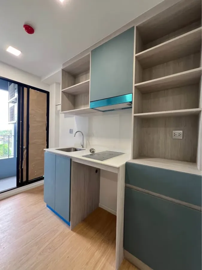 ให้เช่า Atmoz Kanaal Rangsit ห้องพร้อมอยู่ เฟอร์ เครื่องใช้ไฟฟ้าครบ รีบมาจองเลย