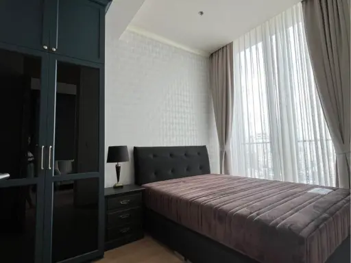 Condo for rent, Noble B 19, fully furnished, ready to move in, complete here, just come and move in, don't miss it.
