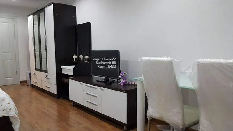 ให้เช่า Regent Home 22 Sukhumvit 85 ขนาด 31 ตร.ม. เฟอร์ครบ ใกล้bts แบบนี้ต้องจอง