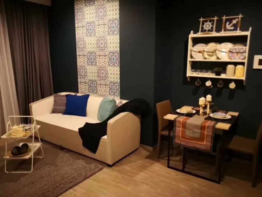 For rent, Aeras Condo (Jomtien), beautiful sea view, wide room, ready to move in, good atmosphere, convenient, complete, book now!