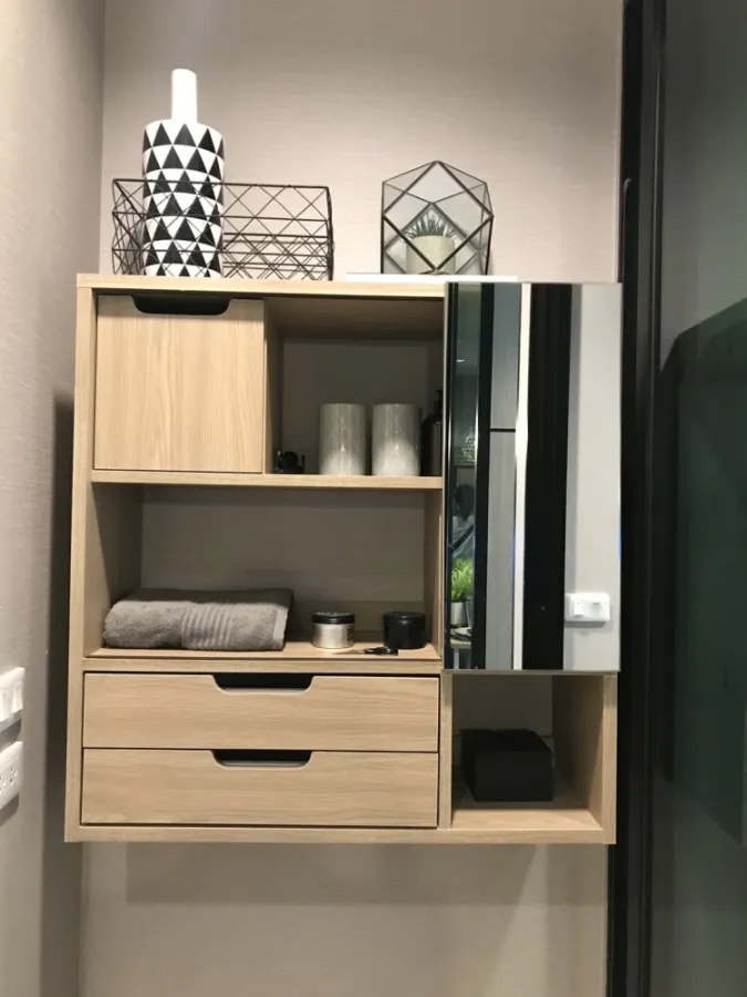 For rent!! Niche Mono Sukhumvit-Bearing condo, 8th floor, fully furnished, complete common area, don't miss it!!