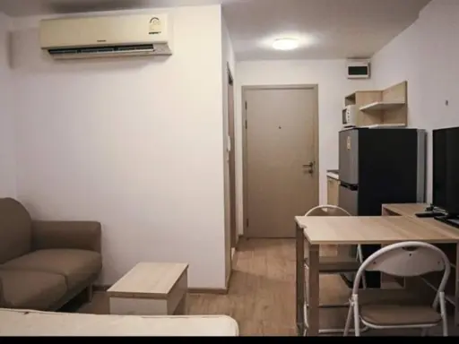 Condo for rent, Elio Del Ray, Sukhumvit 64, size 24 sq.m., near BTS, fully furnished, ready to move in, good value images