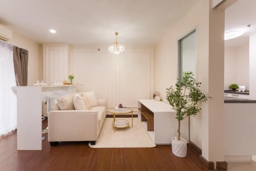 For sale: The Escape Condominium, Sukhumvit 101/1, 7th floor, Building A, comfortable, not cramped, beautifully decorated, complete functions, move in