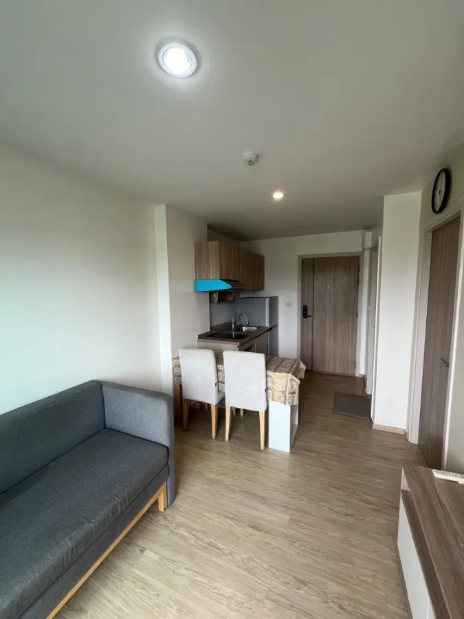 For sale, for rent!! Condo The Excel Hideaway Sukhumvit 50, 3rd floor, Building D, complete furniture and appliances, hurry!!