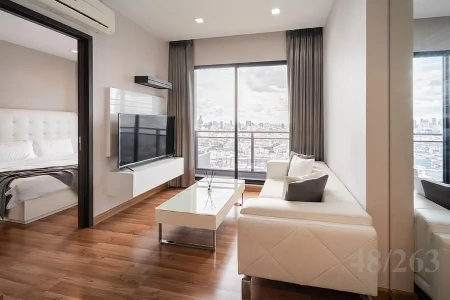 ให้เช่า Ivy Ampio ห้องน่าอยู่ บิ้วอินท์อย่างดี มี Walk-in​ Closet​ ในตัว คุณต้องไม่พลาดห้องนี้