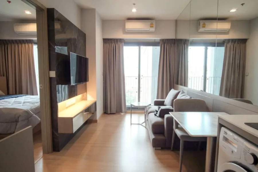 Condo for rent, Wisdom Connect Sukhumvit, ready to move in, full facilities, good price, book now!