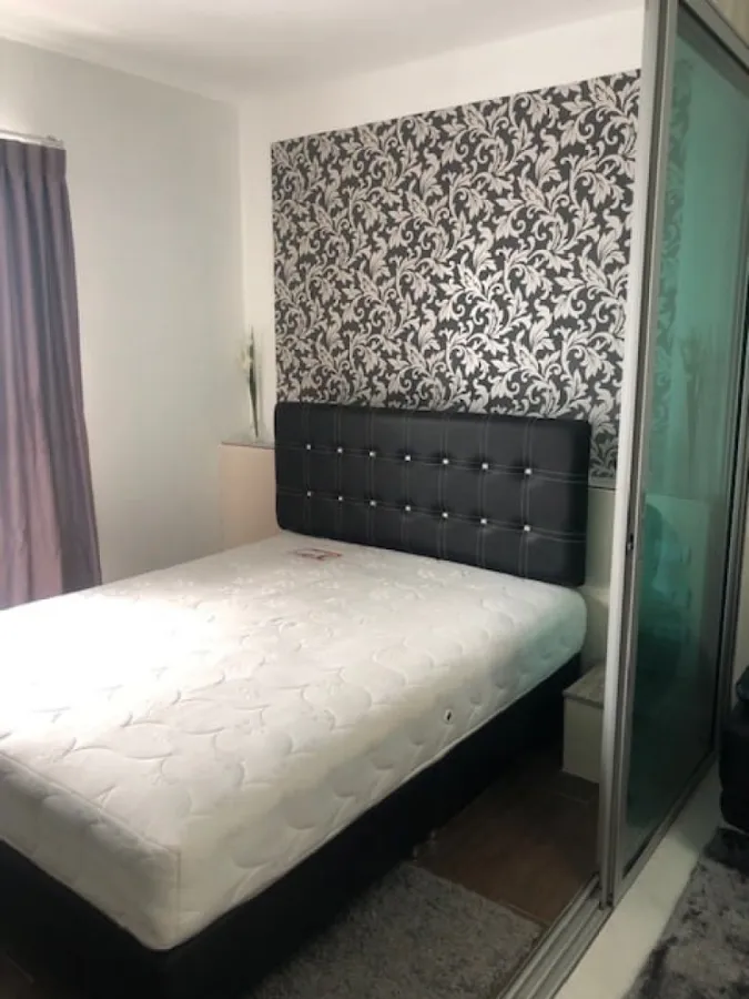 For rent, A Space Me Bangna, furniture and electrical appliances, don't wait.