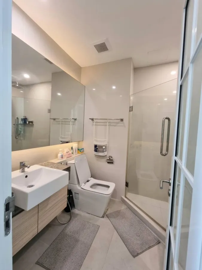 For sale: Chrisma Condo, duplex room. Decorated very nicely. With a balcony next to the swimming pool. Hurry and own it now.