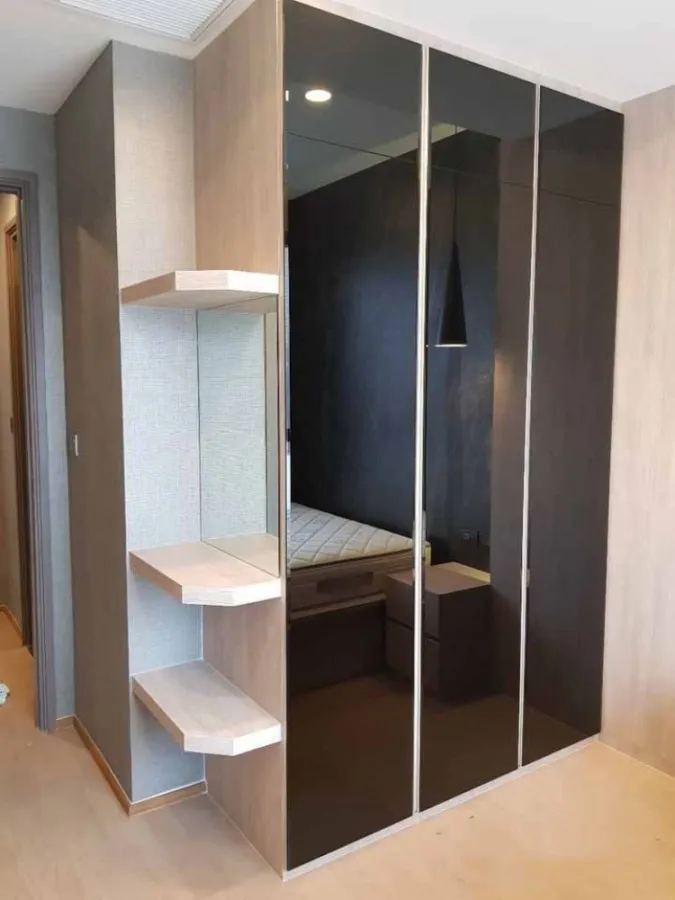 Condo for sale, Ashton Chula-Silom condo, unblocked view, very beautiful decoration, complete electrical appliances, don't wait