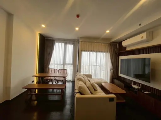For sale or rent, Park Origin Thonglor, 38th floor, high floor, 2 bedrooms, fully furnished, ready to move in. Book now, don't miss it. images