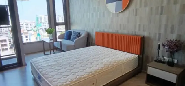 ขาย คอนโด เดอะ เบส สะพานใหม่ ตกแต่งบิ้วอิน พร้อมวอลเปเปอร์ ใกล้ลิฟท์ ประตูไม่ตรงใคร ห้ามพลาด images