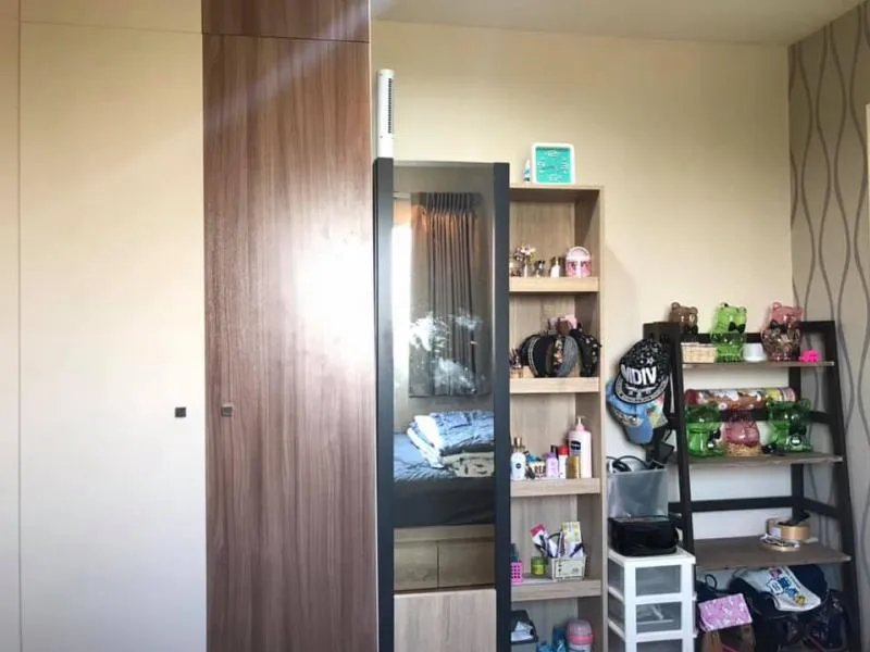 Condo for sale Lumpini Mega City Bangna Beautiful decoration, complete with furniture, private corner room, great value.