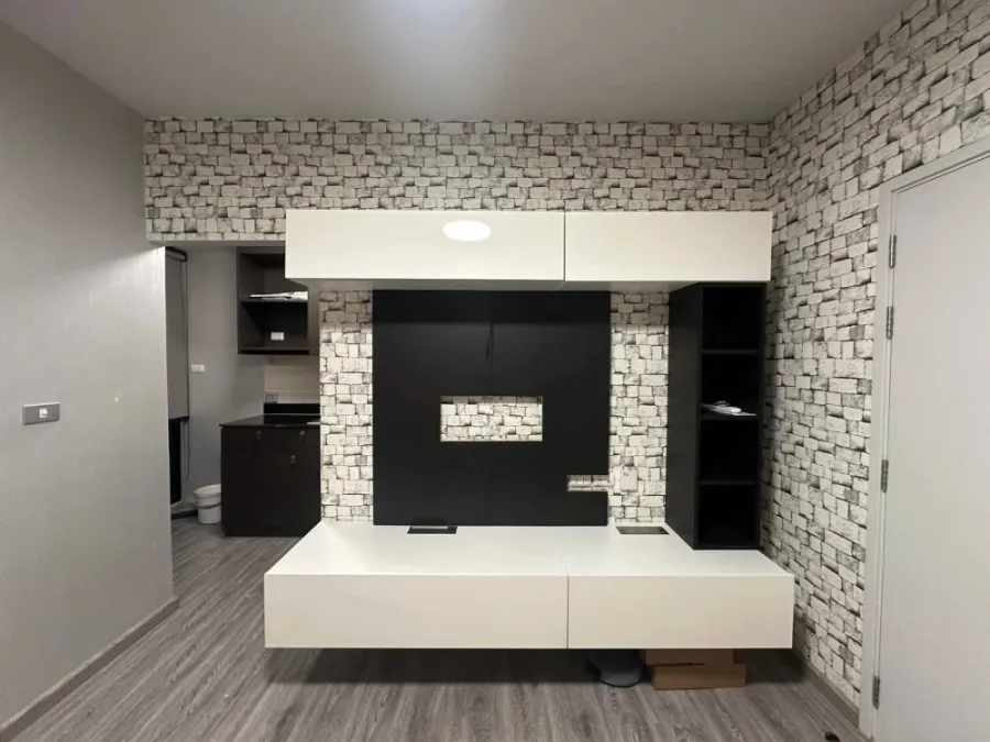 ให้เช่า Condo UNIO Ramkhamhaeng - Serithai ห้องน่าอยู่ เฟอร์พร้อม ราคาสบายกระเป๋า ชั้นไม่สูง จองเลยอย่าพลาด+++