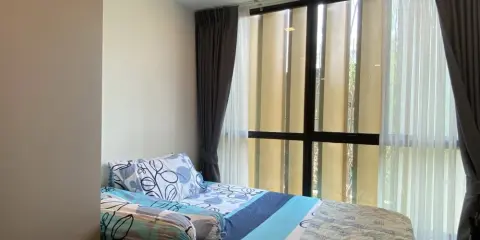 ขายด่วนๆ Atmoz Ratchada-Huaikwang 1 Bedroom Exclusive ห้องริม เป็นส่วนตัว ไม่ติดใครด้านหนึ่ง ซื้อเลย
