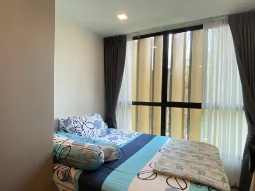 ขายด่วนๆ Atmoz Ratchada-Huaikwang 1 Bedroom Exclusive ห้องริม เป็นส่วนตัว ไม่ติดใครด้านหนึ่ง ซื้อเลย