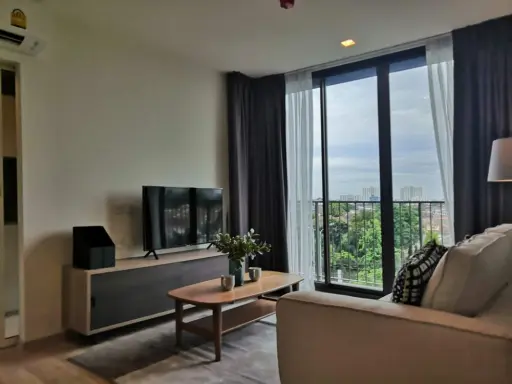 Condo for rent, Chambers Cher Ratchada - Ramintra, beautiful room, north, with full facilities, book now.
