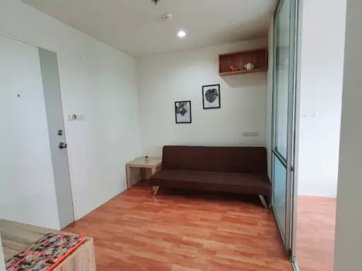 For sale: Lumpini Ville Nakhon In-River View, 11th floor, Building B, swimming pool view, partitioned room, fully furnished, ready to move in. Book no
