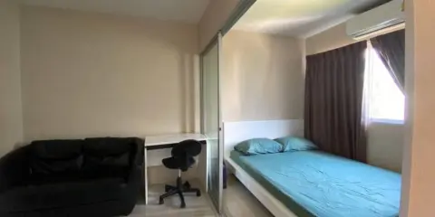 For Rent พลัมคอนโด พาร์ค รังสิต เฟส 1 ห้องตำแหน่องดี ทิศเหนือ วิวสระว่ายน้ำ สนใจย้ายเลยจ้า