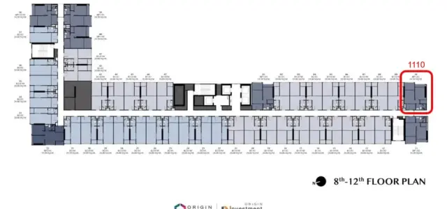 ขายดาวน์ Origin Place Bangna ห้องมุมคนไม่พลุกพล่าน ชั้น 11 ทำเลดี สิ่งอำนวยความสะดวกครบครัน จองเลย images