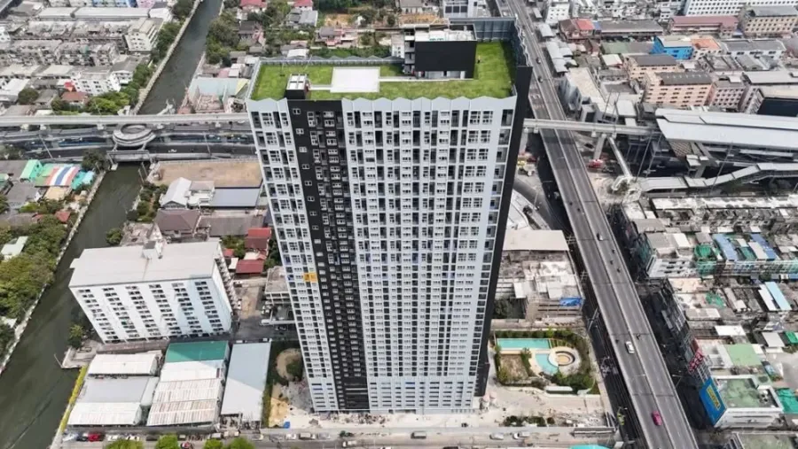 ขายดาวน์ IDEO Ramkhamhaeng - Lam Sali Station ห้องstudio ชั้น 24 ได้วิวสูง รีบมาจับมาจองเลย