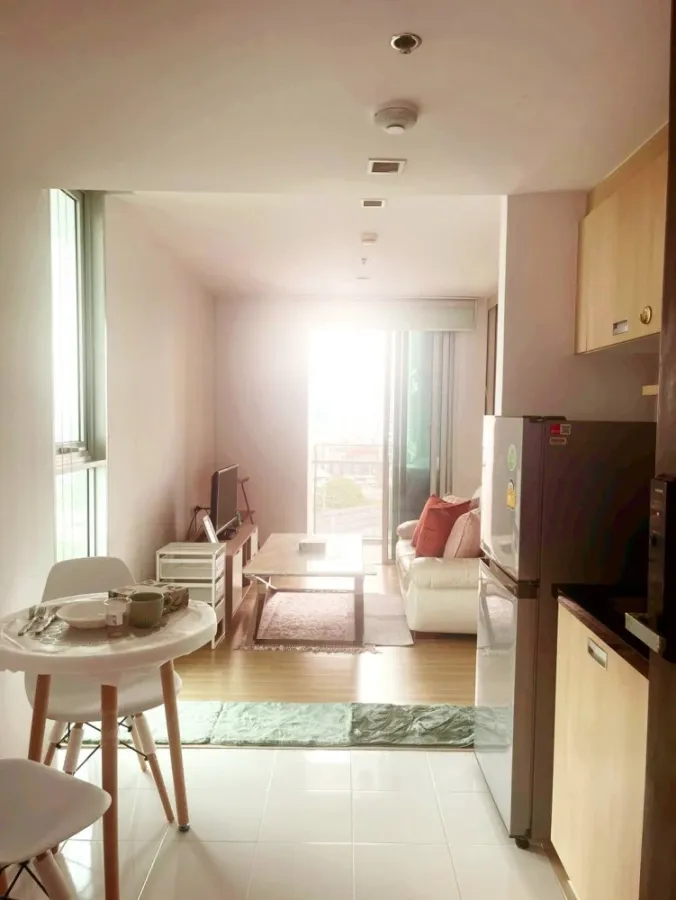 ให้เช่า Haus 23 Ratchada-Ladprao ห้องมุม สวยสไตล์ Modern Retro Private ชั้น 12 วิวเมืองสวยมาก มองเห็นวิวทั้งฝั่งถนนรัชดา และลาดพร้าว