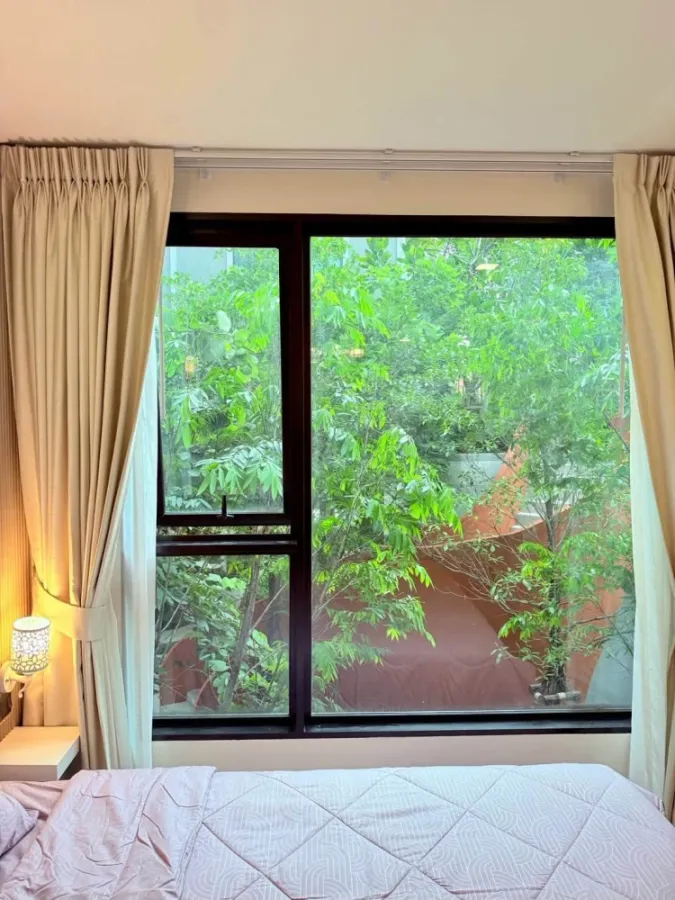 For rent: Kave Embryo Rangsit, beautifully decorated minimalist room, fully furnished, ready to move in.