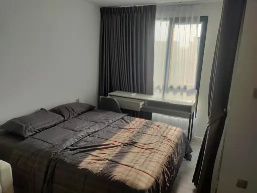 For rent, Cave Eva, Building C, 4th floor, fully furnished room. Ready to move in immediately. Hurry up to reserve now. Don't wait. Hurry up.