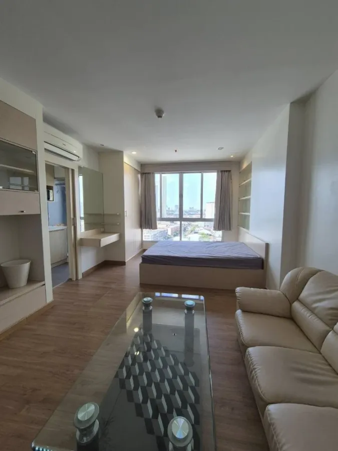 ขาย The Tree Bangpo Station ห้อง Studio รวมเฟอร์นิเจอร์ Built-in มาแต่ตัวเข้าอยู่ได้เลย