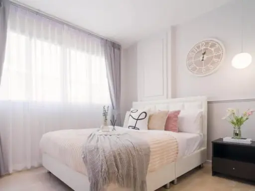 ขาย D Condo Ramindra ห้องน่าอยู่ ตกแต่งคุมโทน มาพร้อมเฟอร์ครบครัน ดีแบบนี้ห้ามพลาด