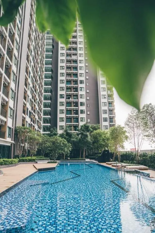 Urgent !! Condo for rent, Kensington Sukhumvit-Theparak, high room, beautiful view, fully furnished Let's move on !!