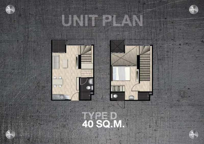 ขายดาวน์คอนโด เดอะ คิวบ์ ลอฟท์ นวลจันทร์ ห้อง Duplex 2 ชั้น สไตล์ลอฟ อย่าช้า จองเลย !!