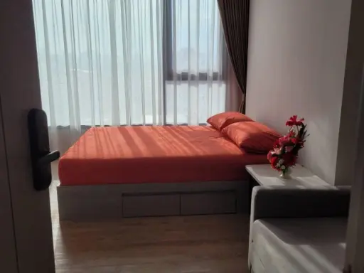 For rent: Modiz Rhyme Ramkhamhaeng, nice room, complete amenities. If you don't reserve, you'll regret it later.