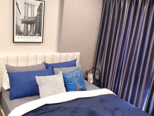 For rent, Kave Ava, 7th floor, pool view and garden view, beautiful room, fully furnished, ready to move in immediately, book now, don't wait.