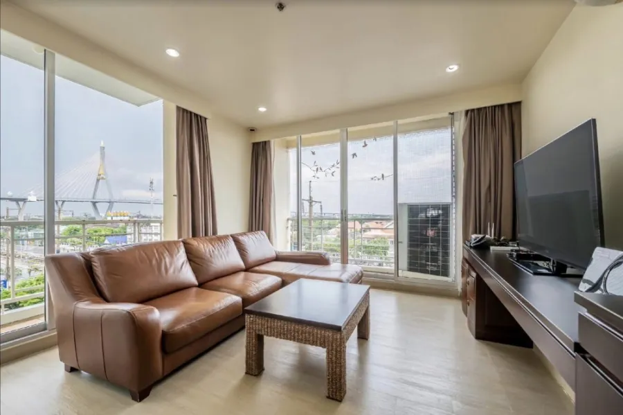 ขาย คอนโด Star Estate พระราม 3 ชั้น 7 ห้องมุมเป็นส่วนตัวมาก มีระเบียง 3 ระเบียง พร้อมเฟอร์ฯ ด่วนๆ