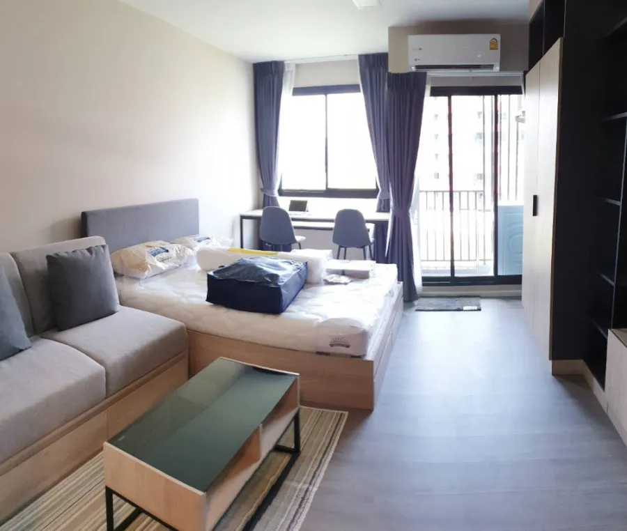 ปล่อยเช่า dcondo Hideaway-Rangsit เครื่องใช้ไฟฟ้าครบ พร้อมเครื่องซักผ้า ดีขนาดนี้รีบจองด่วนๆจ้า