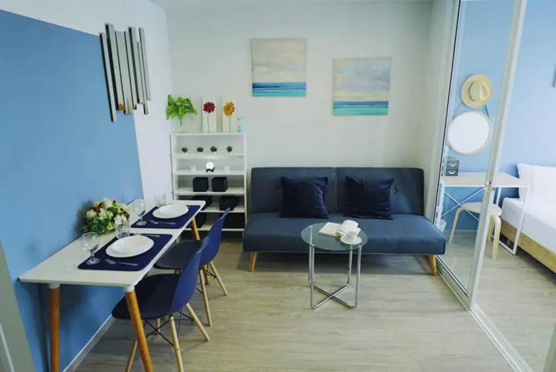 ให้เช่า Regent Home Sukhumvit 97/1 ห้องมุมเป็นส่วนตัว เฟอร์ครบ ชั้น 6 รับลมดี คุ้มราคา
