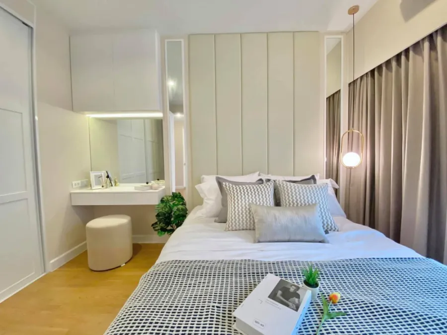 ให้เช่าCondo The Parkland Grand Asoke-Phetchaburi ห้องแต่งโทนขาว เรียบหรู ดูแพง แนะนำเลยว่าห้ามพลาด