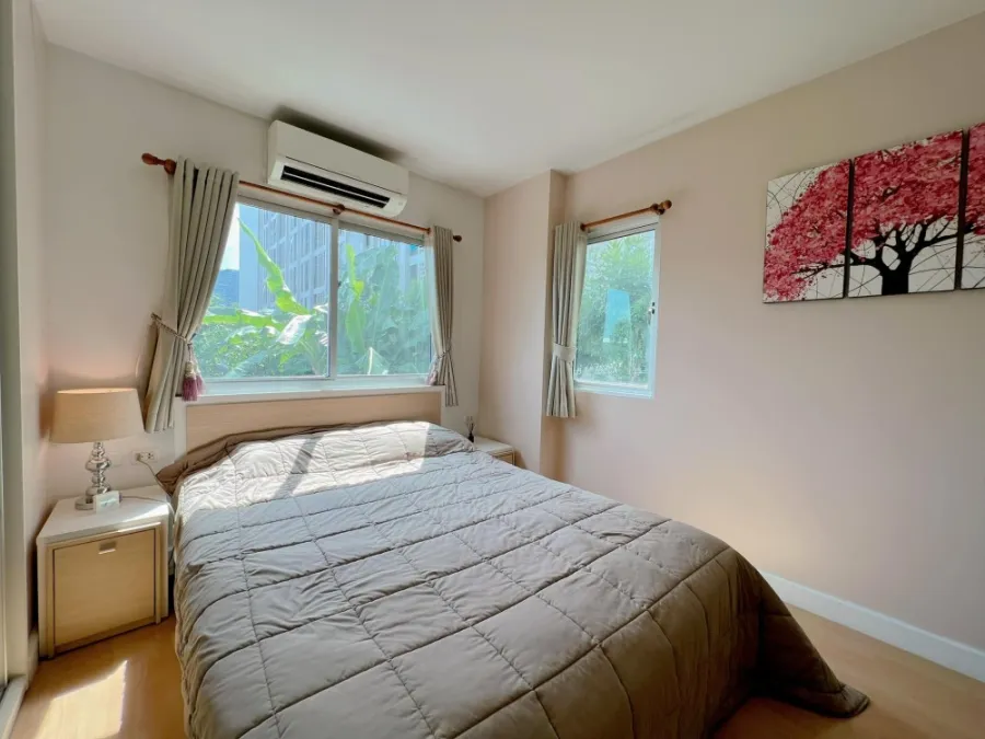 For rent, My Condo Sukhumvit 81, good view, no buildings blocking it, very nice to live in. Reserve first, get to stay first.