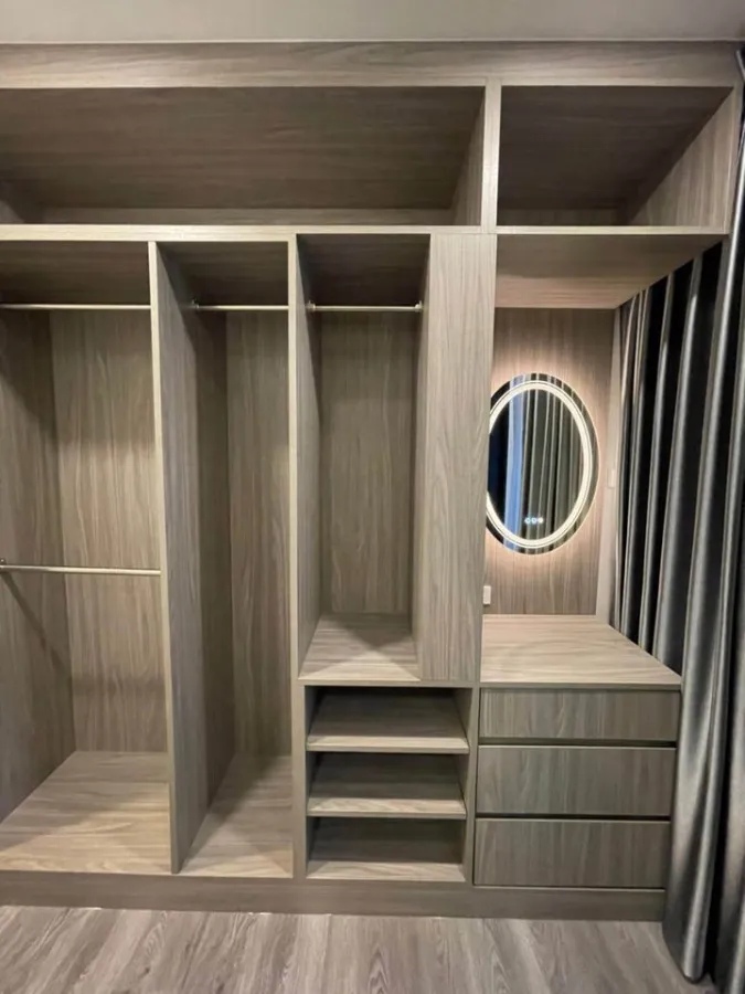ให้เช่า ดิ ออริจิ้น อ่อนนุช ห้องกั้นเป็นสัดส่วน มี walk-in closet ด้วยน้า ราคานี้ไม่จองพลาดมากจร้า