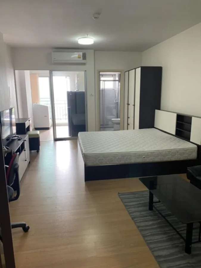 For rent, Supalai City Resort, Phra Nang Klao - Chao Phraya Station, 10th floor, fully furnished, ready to move in, reserve now.