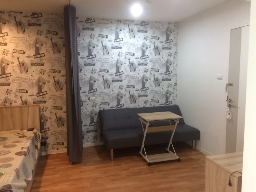 For rent Lumpini Park Petchkasem 98 rooms ready to move in good wallpaper Plus the best price, don't miss it.
