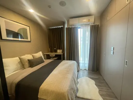 ขาย Atmoz รัชดา-ห้วยขวาง ห้องตกแต่งสวย เฟอร์นิเจอร์ครบ พร้อมเข้าอยู่ จองก่อนได้ก่อนจร้า