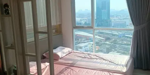 ขายด่วน คอนโดลุมพินี รัชดา-สาธุ 1 ห้องนอน 1 ห้องน้ำ วิวสูง ไม่บล็อค น่าอยู่ จองเลย
