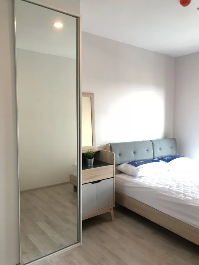 ให้เช่า Plum Condo Central Station ห้องกว้างพื้นที่ใช้สอยเยอะ เฟอร์ครบครัน ทำเลดี เดินทางสะดวก จองเลย