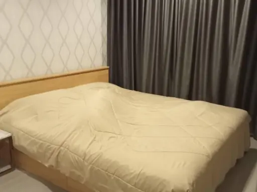 It has arrived. Condo for rent Life Ladprao, spacious room, fully furnished, pack your bags and prepare to move in.